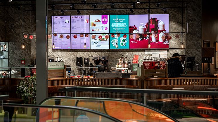 Espresso House velger Visual Art som strategisk partner for digitale flater