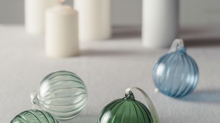 NYHETER - Munnblåste julekuler