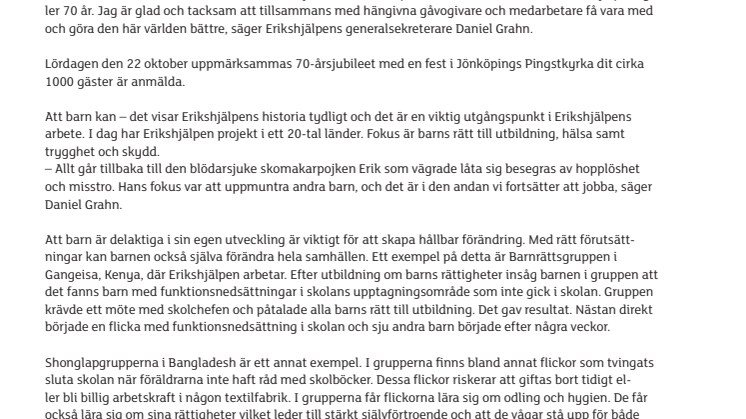 En blödarsjuk pojkes dröm förvandlar liv över hela världen