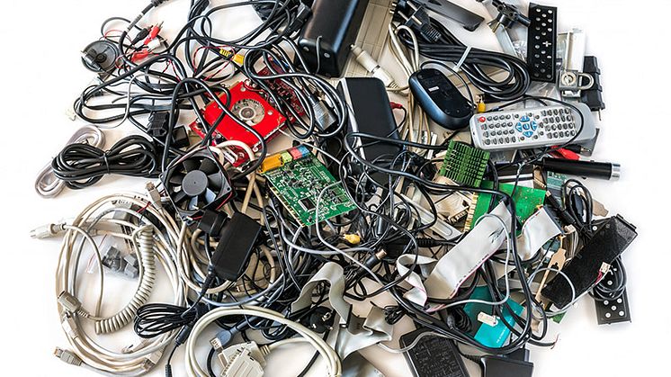 Elektronikavfall är den snabbast växande avfallsströmmen i världen. 
