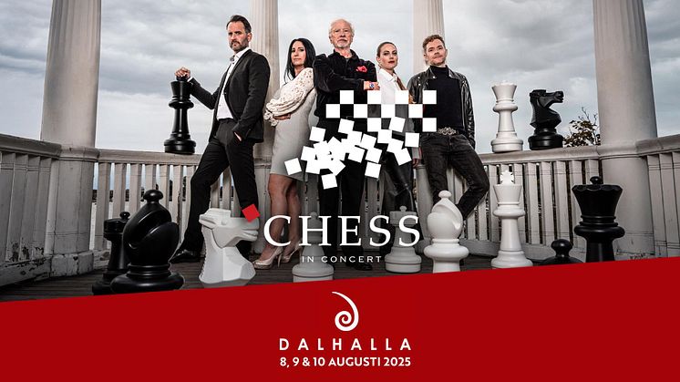 Publikrusning och extrakonsert till Chess In Concert i Dalhalla 2025