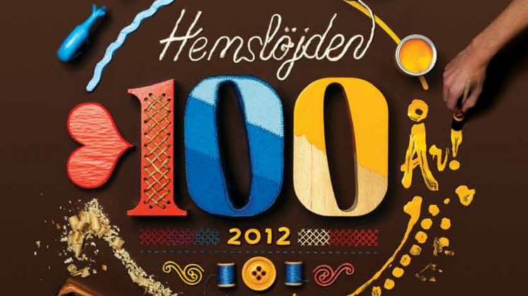 Hemslöjden 100 år! Pressmapp från dagens presskonferens