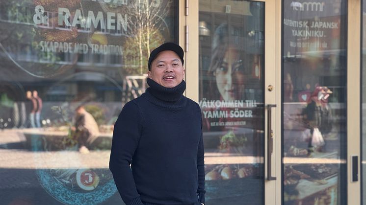 I vår öppnar det ﻿japanska restaurangkonceptet ﻿Yammi i ﻿SöDER Gallerian. Dungo Nguyen är grundare av Yammi och Banh Mi King.