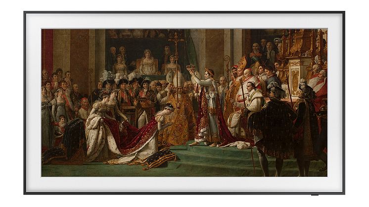 Kjente kunstverk: Nå kan du få tilgang til 40 kjente kunstverk fra Louvre-museet på din Frame TV.