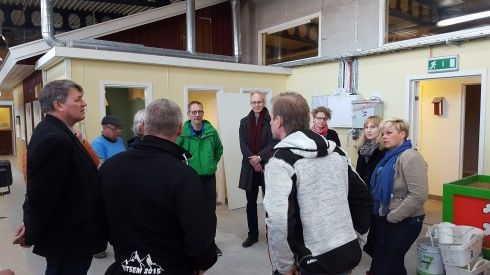 Styrelsen på rundvandring