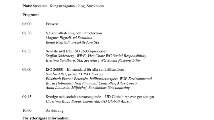 Allt fler företag flaggar för sitt sociala ansvarstagande - snart finns en global standard 