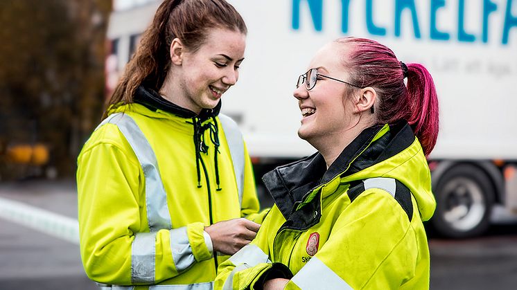 Transportbranschens nya certifiering CGT ska hjälpa gymnasieskolorna att utveckla utbildningen av lastbilschaufförer. Foto: Evelina Carborn.