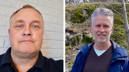 (Från vänster: Pontus Stenberg, Jonas Ljungberg, Roger Lindgren och Urban Sundberg).