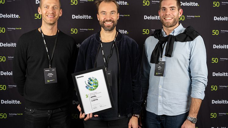 Sweden Technology Fast 50 - bilder från prisutdelningen