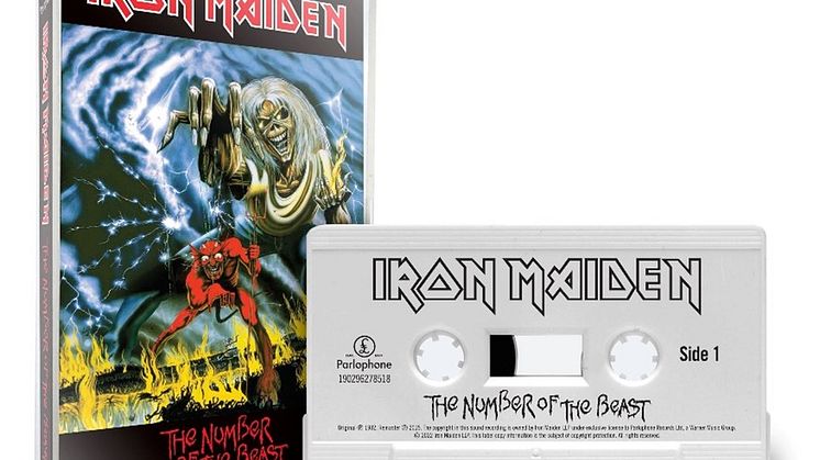 Iron Maiden - The Number Of The Beast på kassett