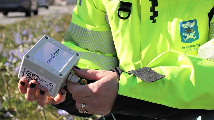 Ängelholm ska bli grönare och smartare med digitala fuktmätare