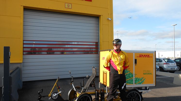 DHL Cubicycle i Göteborg