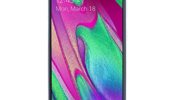 Galaxy A40_white_front