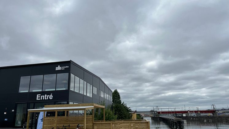 Warner Bros nya lokaler ligger precis vid älvkanten. Foto: MVB