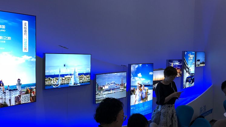 Praesentation Kiel Sailing City im neuen Deutschen Reisebuero