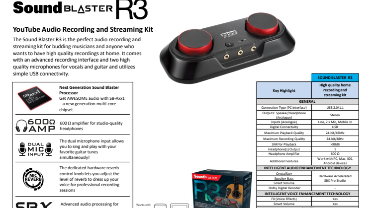 Product specification 