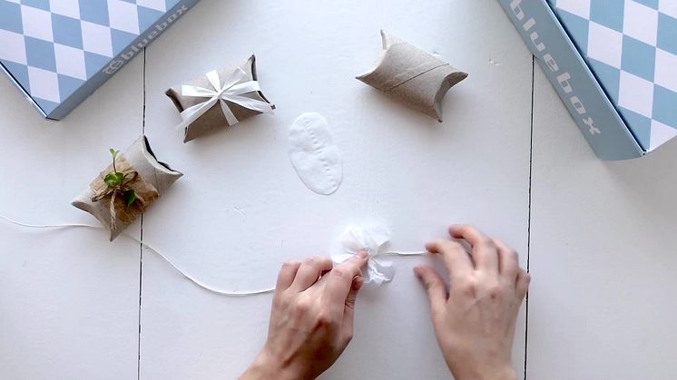 Paketinspiration: Presentask av toarulle