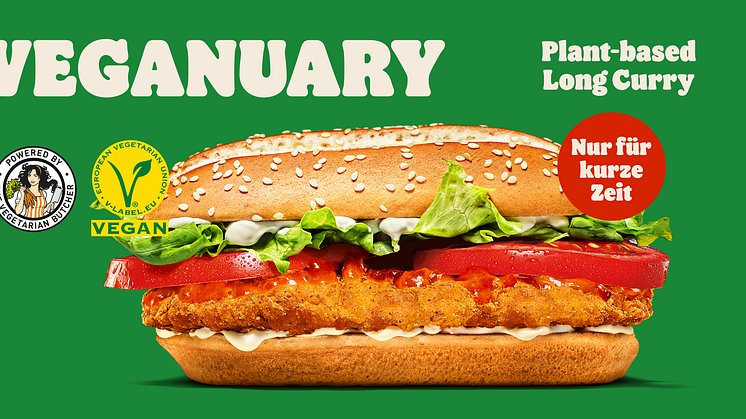 Burger King® erstmals beim Veganuary dabei!