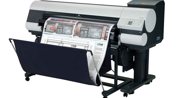 Canons nya imagePROGRAF iPF830, iPF840 och iPF850 – storformatskrivare med förstklassig kvalitet för produktionsmiljöer 