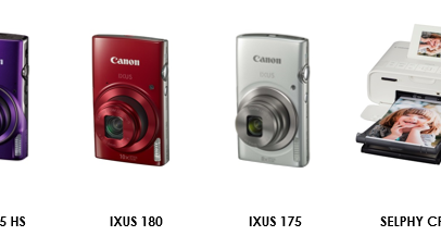 Canon presenterar nya IXUS-kameror och SELPHY-skrivare 