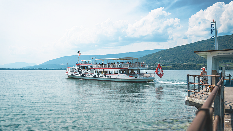 St. Peterinsel Schiffsteg, Jura & Drei-Seen-Land  