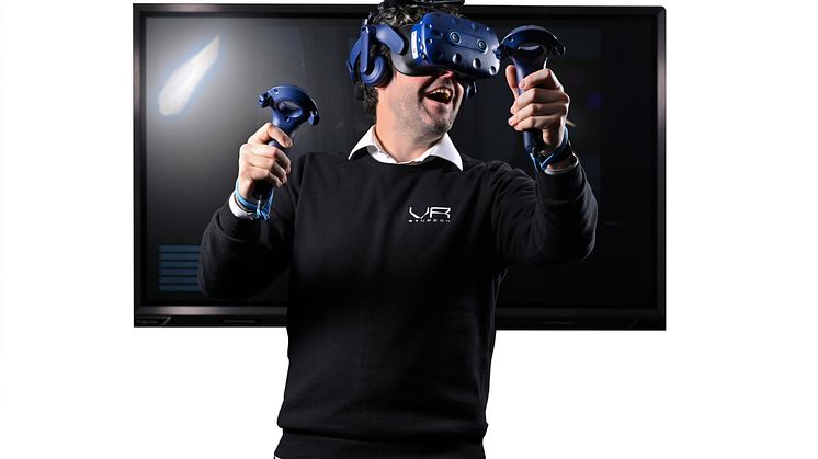 Härnösand blir först i Norrland – VR-studion öppnar för träning, utbildning och underhållning