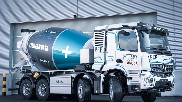 Battery Electric Arocs, erster Paul Electric Power, PEP Truck 