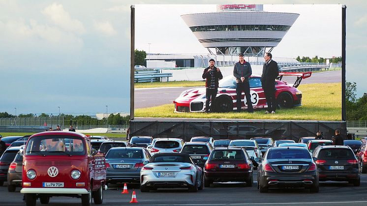 Preview zum Imagefilm im Autokino Porsche-Roadmovies 