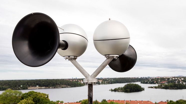 Fyra gånger per år kontrolleras det att signalen Viktigt meddelande, även kallat Hesa Fredrik, fungerar. På måndag 7 mars är det åter dags för test av utomhusvarningen.