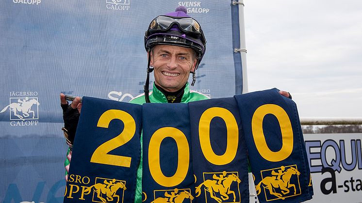 Per-Anders Gråberg tog seger nummer 2000