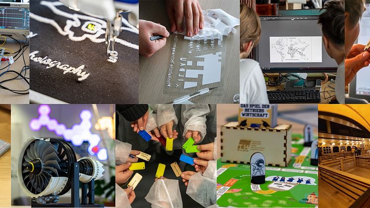 Im Sommersemester 2023 hat das ViNN:Lab, der kreative Makerspace der TH Wildau, zusammen mit interessierten Besucher/-innen und Kooperationspartner/-innen zahlreiche spannende Projekte realisieren können. (Bild: TH Wildau)