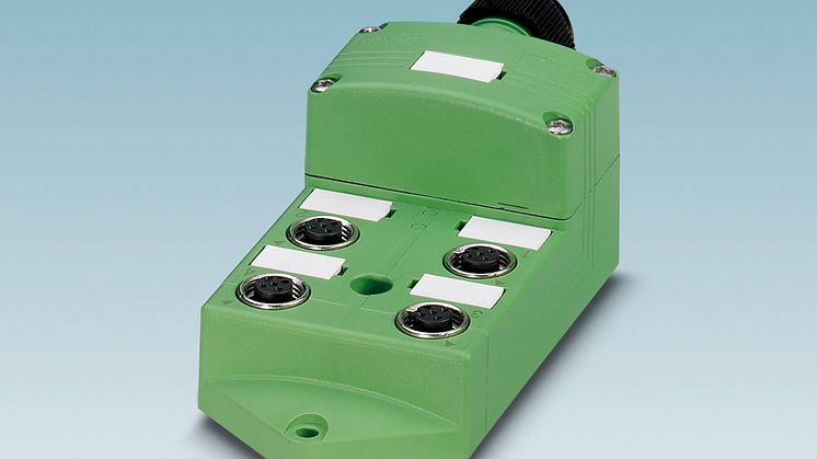 Ett-till-Ett-kopplad givar-/ställdonsbox