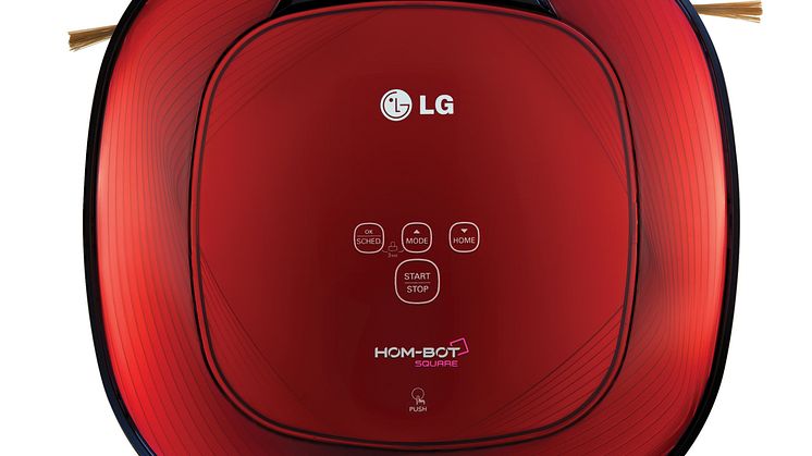ROBOTSTØVSUGEREN LG HOM-BOT GJØR RENT I ALLE HJEMMETS HJØRNER