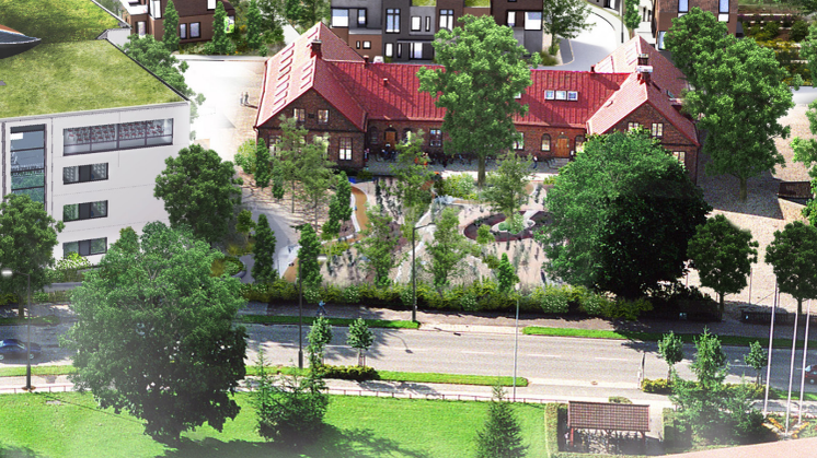 Markanvisningstävling, kvarteret Gåsen, Eslöv