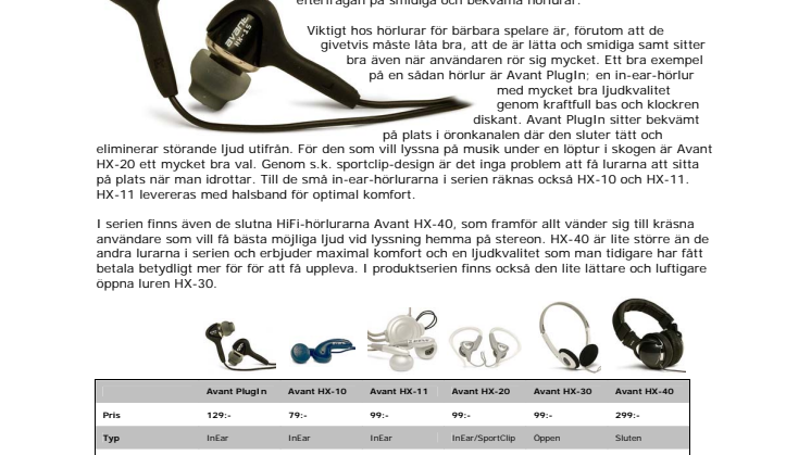 NetOnNet introducerar ny produktserie med hörlurar