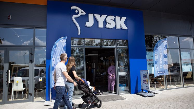 JYSK продовжує діяльність і розвиток в Україні