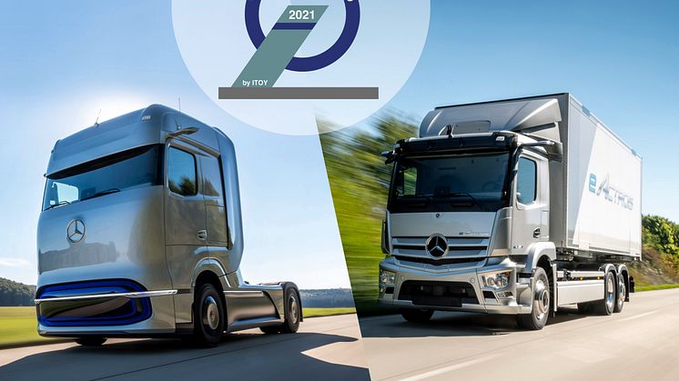 Mercedes-Benz eActros og GenH2 vinder innovationspris