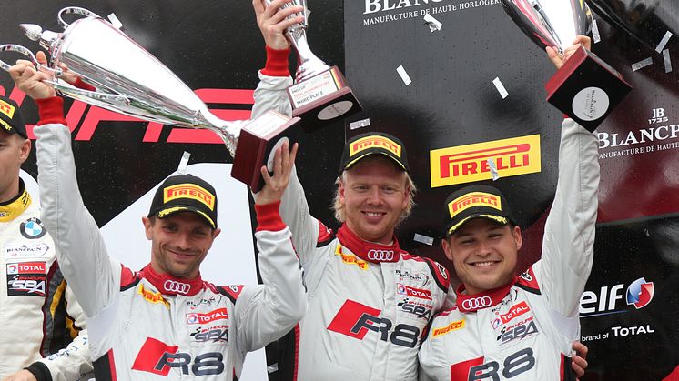24h Spa 2015 - Christian Mamerow (D), Nicki Thiim (DK), Christopher Mies (D)
