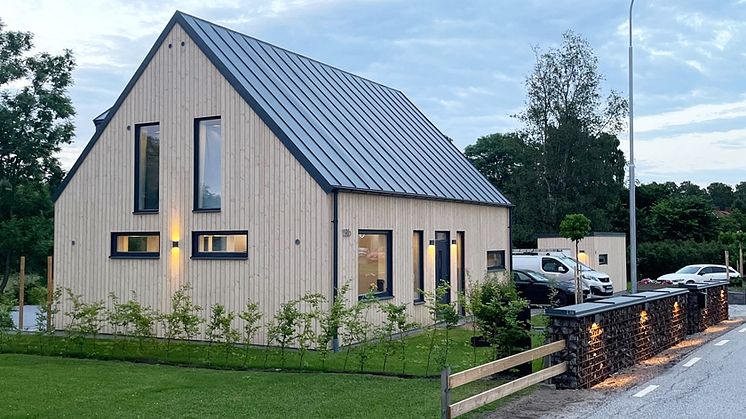 Plåtslagarens egna plåttak är något utöver det vanliga