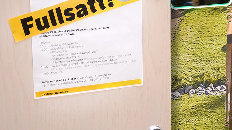 Entreprenörsträff lockar så många att det blir ”lapp på luckan”!