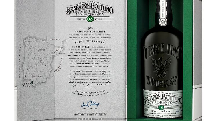 Teeling Brabazon 3 inside box