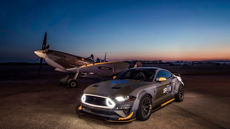 A jótékony célra épített Ford Mustang Eagle Squadron
