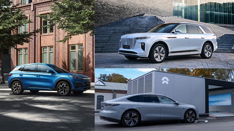 Redan nu står det klart att elbilsmässan eCarExpo i Göteborg samlar många av de nya märkena på en och samma plats: BYD, NIO och Hongqi kommer alla att visa upp sig.