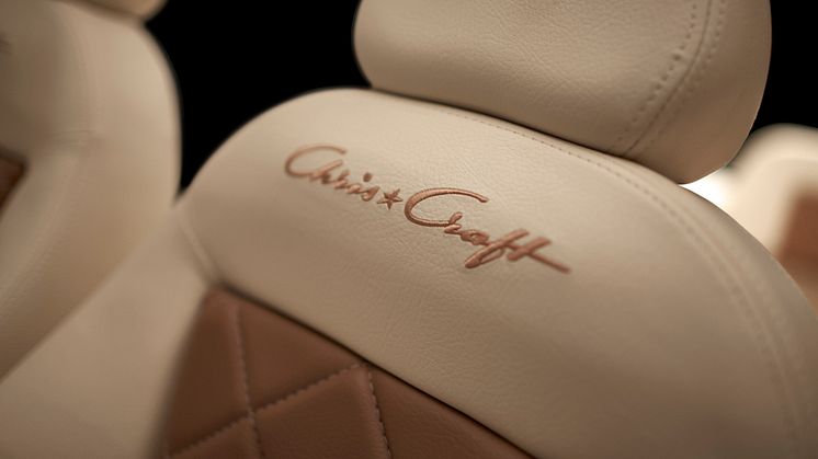 high res image - Chris-Craft Balearics - seat details 