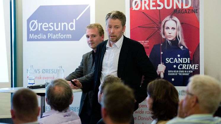 Jesper Falkheimer presenterar medieundersökning
