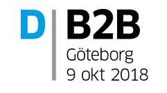 D-B2B 9 oktober i Göteborg