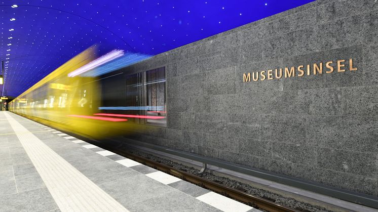 Berlin: U-Bahn station Museumsinsel på linje U5