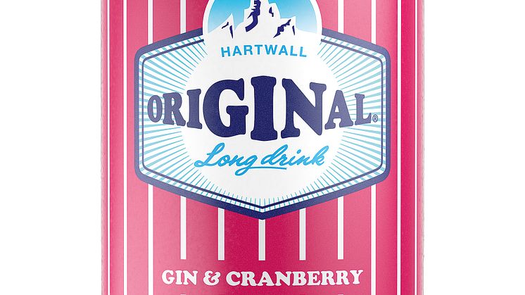 Original Long Drink lanserar färdigblandad gindrink med svenskarnas favoritsmak Cranberry