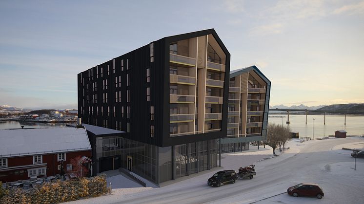 Byggstart av Quality Hotel Richard With er satt til mai 2020. 