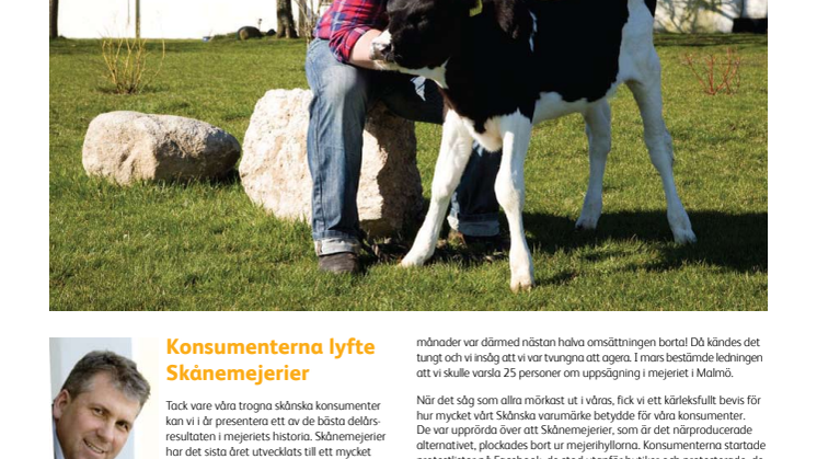 Skånemejeriers Delårsrapport 2009